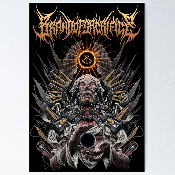 Brand Of Sacrifice "Between Death And Dreams" Poster RB0301 product Offical brandofsacrifice Merch