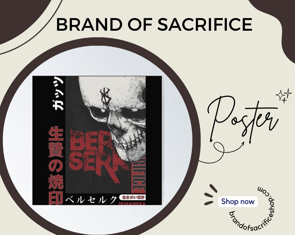 no edit brandofsacrifice Poster - Brand Of Sacrifice Shop