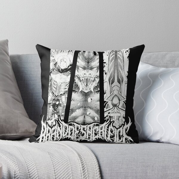 Brand Of Sacrifice "The Branded" Throw Pillow RB0301 product Offical brandofsacrifice Merch